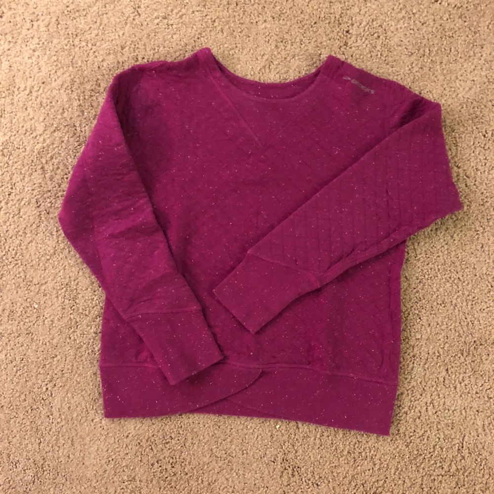 Brooks Quilted Sweatshirt - Sz L